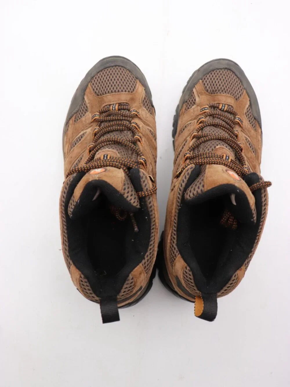Merrell Moab 2 Mid Men's Size 9 W Earth Brown Waterproof Trail Hiking Boots